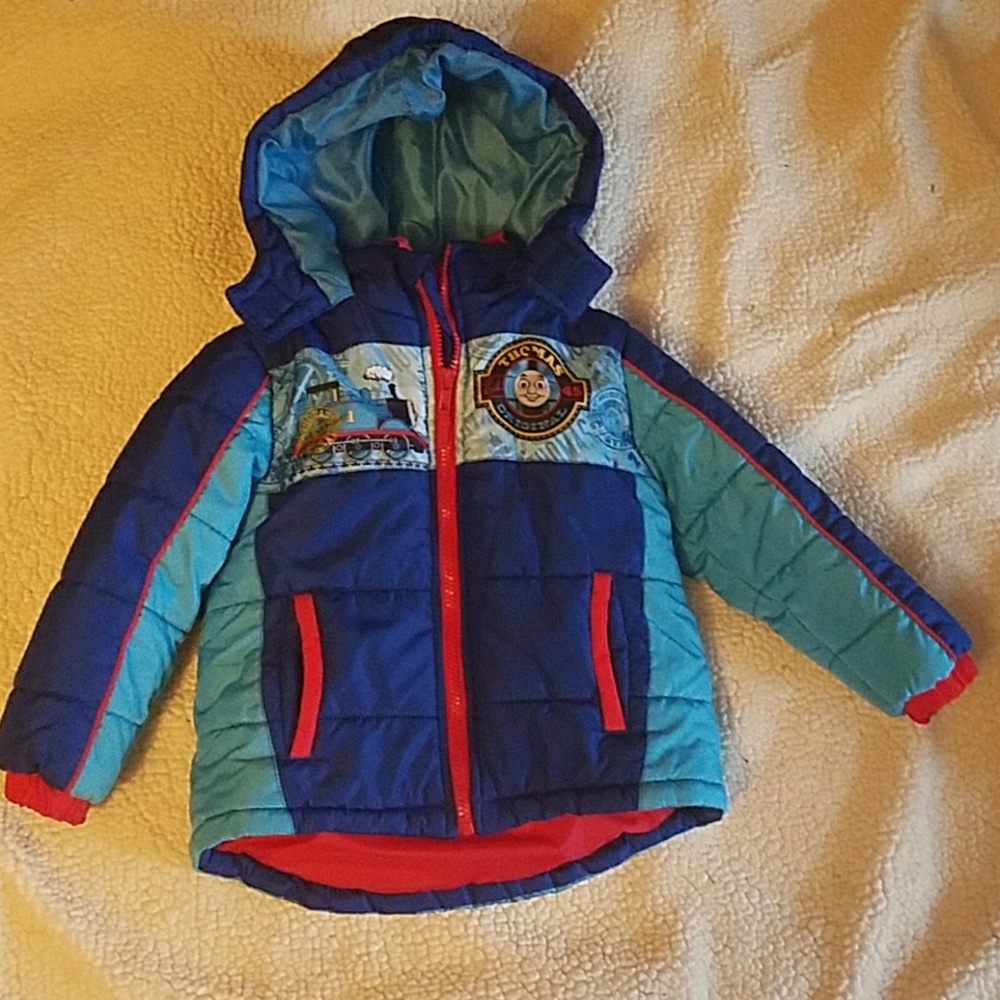 Toddler boys Thomas the Train Puffer Jacket